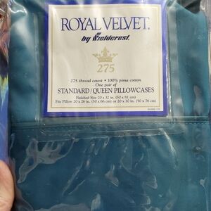 Fieldcrest Royal Velvet Pillowcases - Blue